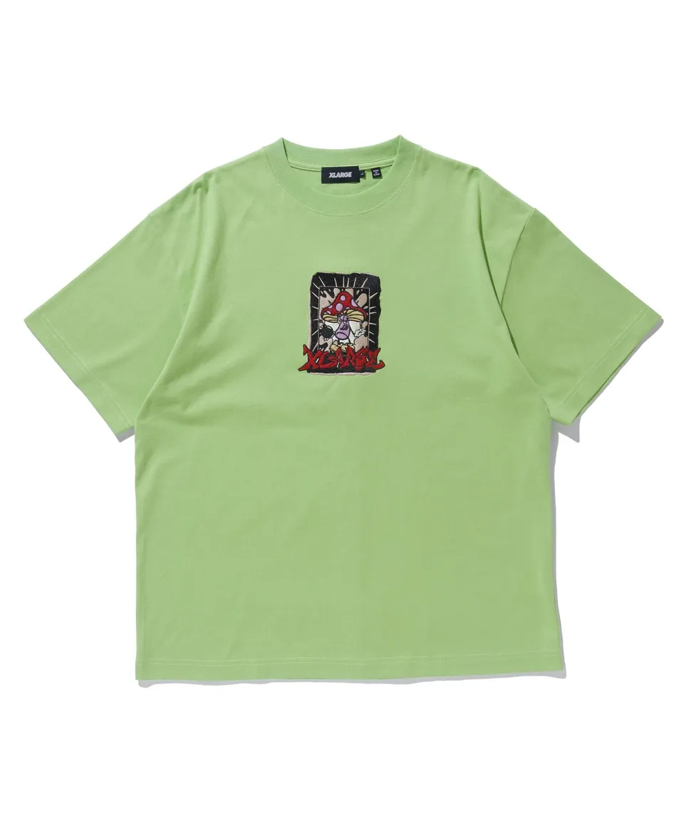 X-Large Mushroom Bombs t-shirt cotone verde chiaro