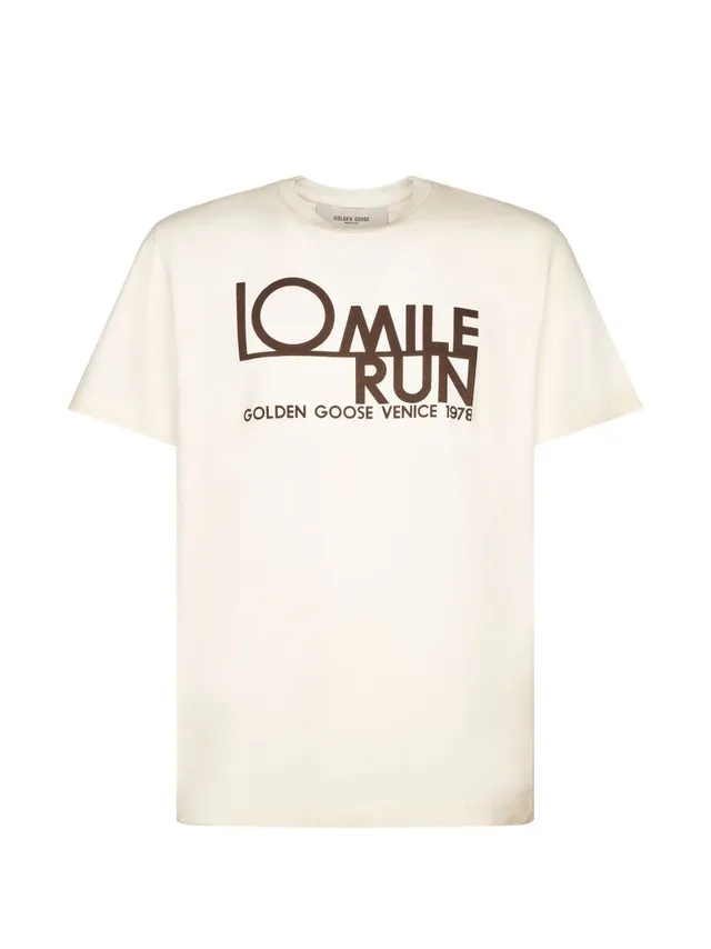 Golden Goose GMP01220 t-shirt bianca uomo