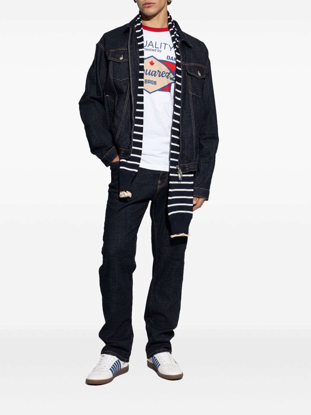 Dsquared2 S74LB1894 jeans denim blu uomo