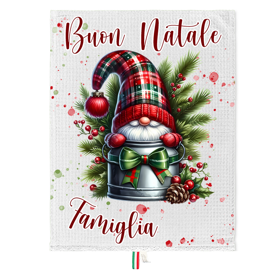 Mr. Gadgets Natale canovaccio cucina in cotone festa