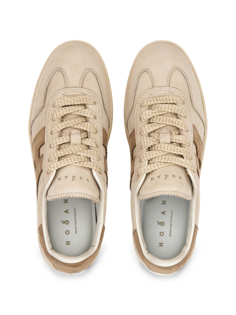 Hogan HXW6980FB6T6RN Mocassini Beige Donna
