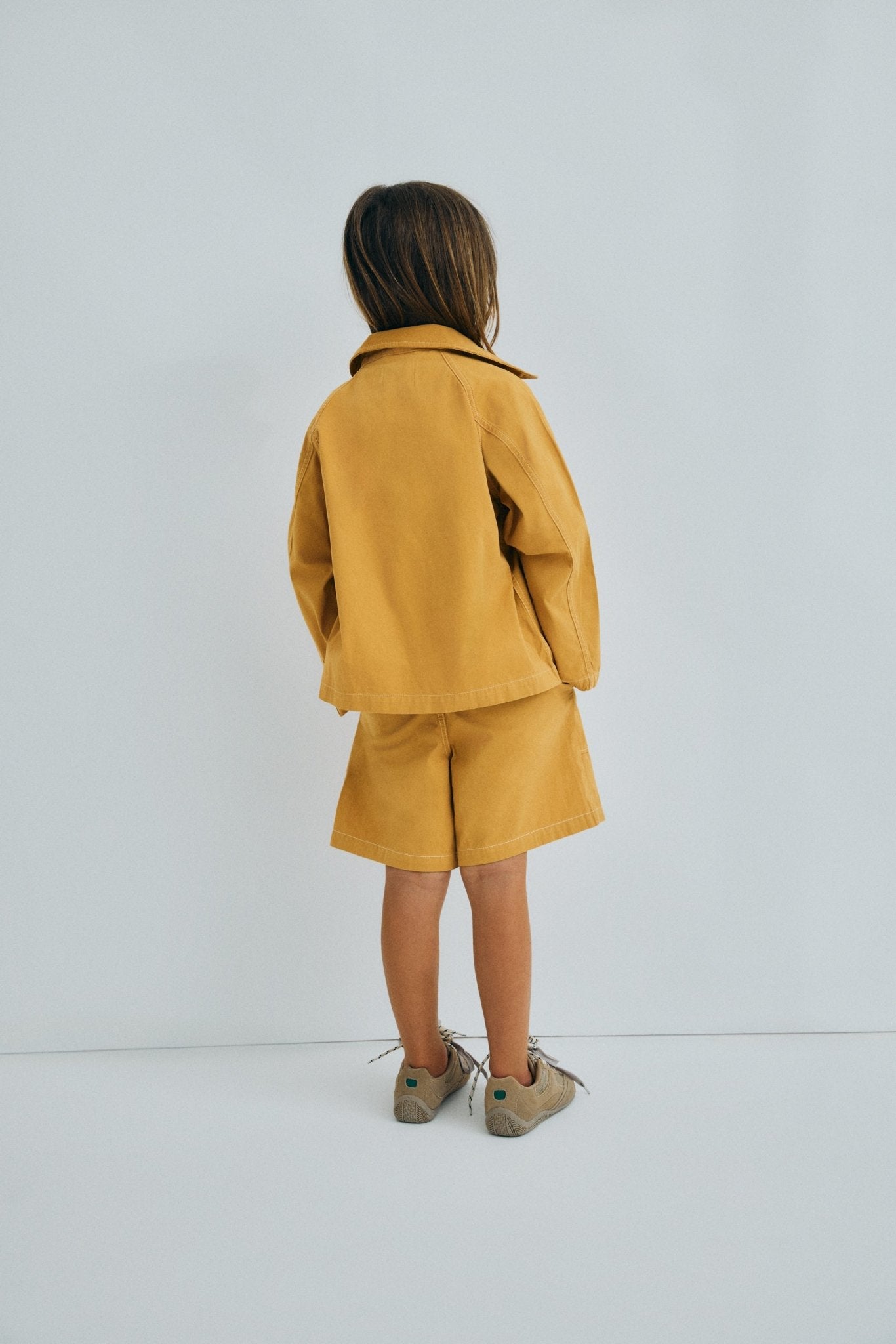 The New Society Cosmos Jacket giacca bimbo Honey Gold