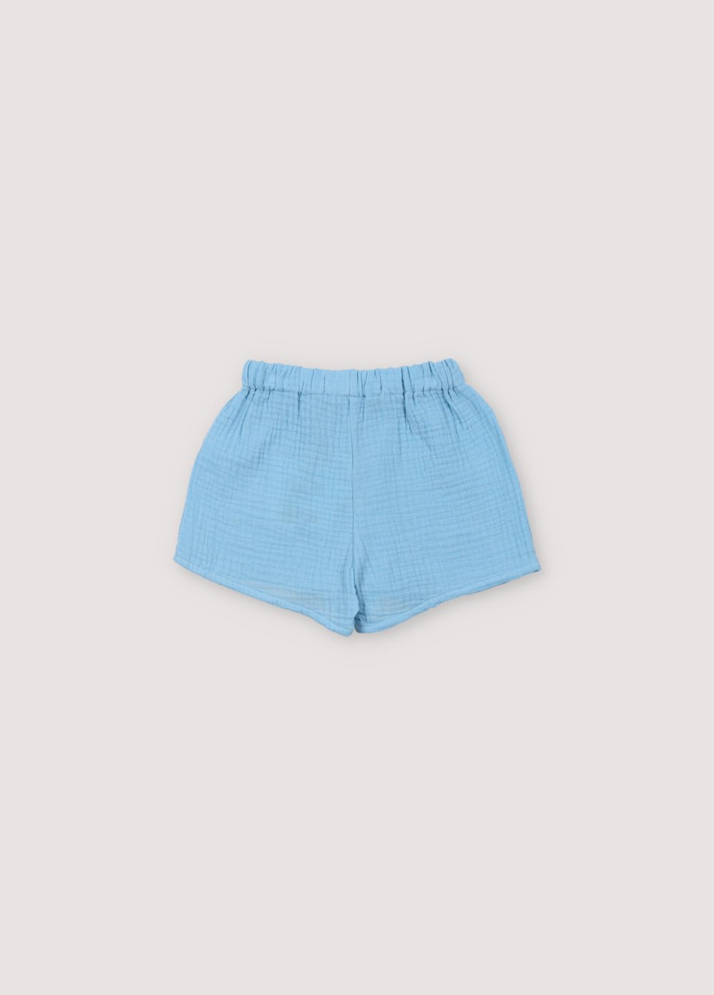 The New Society Spyros shorts neonato azzurro 6 mesi cotone