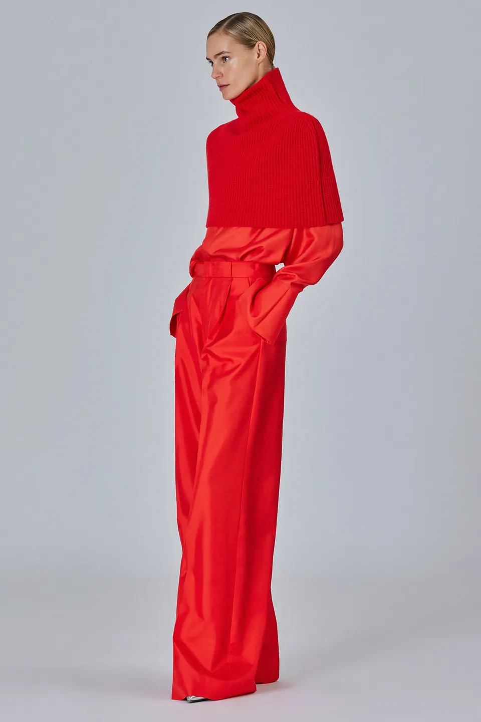 Sa Su Phi Mini Cape mantella in puro cashmere