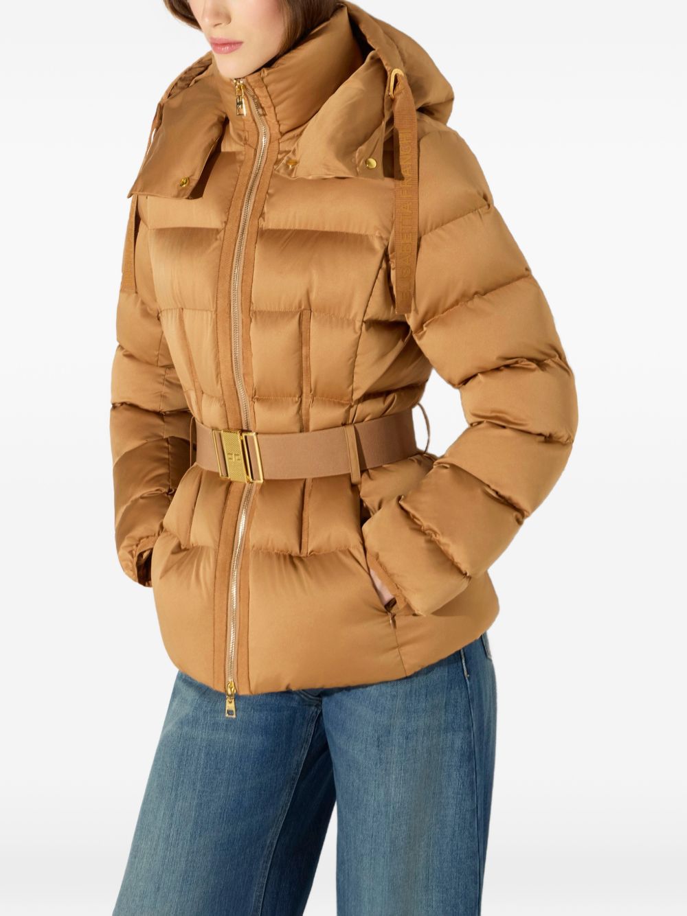 Elisabetta Franchi PI92D66E2 bomber daino donna