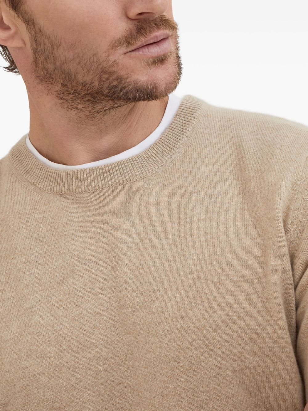 Brunello Cucinelli M2200100 maglia marrone