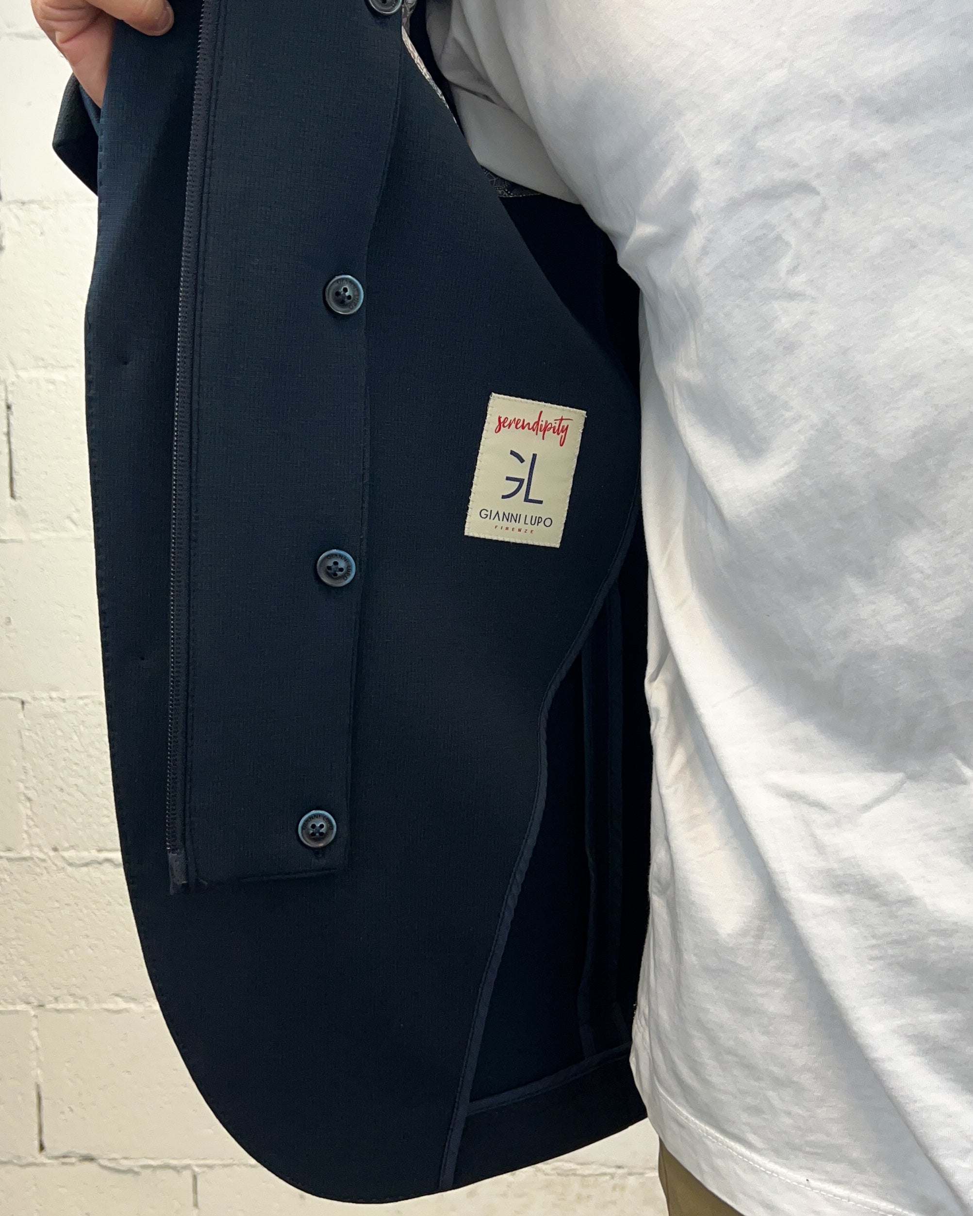 ONLYONE GIANNI LUPO giacca con gilet cappuccio removibile