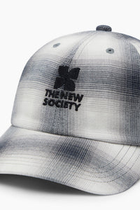 The New Society Lore cappellino bambino quadri cotone