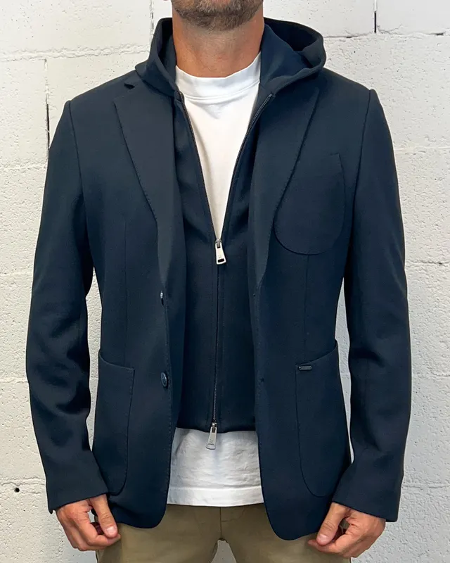 ONLYONE GIANNI LUPO giacca con gilet cappuccio removibile