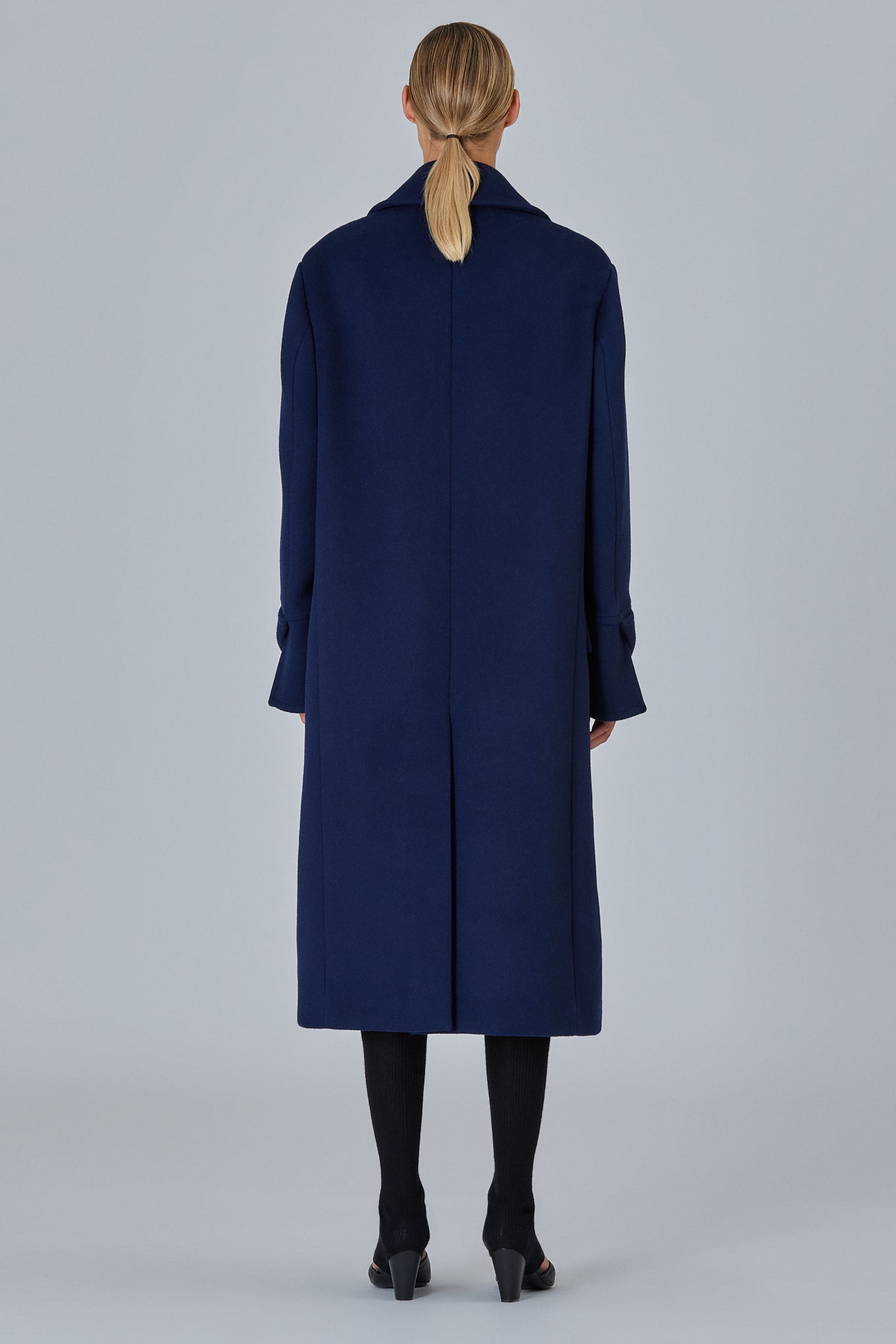 Sa Su Phi Peacoat cappotto doppiopetto taglia 40 misto cashmere