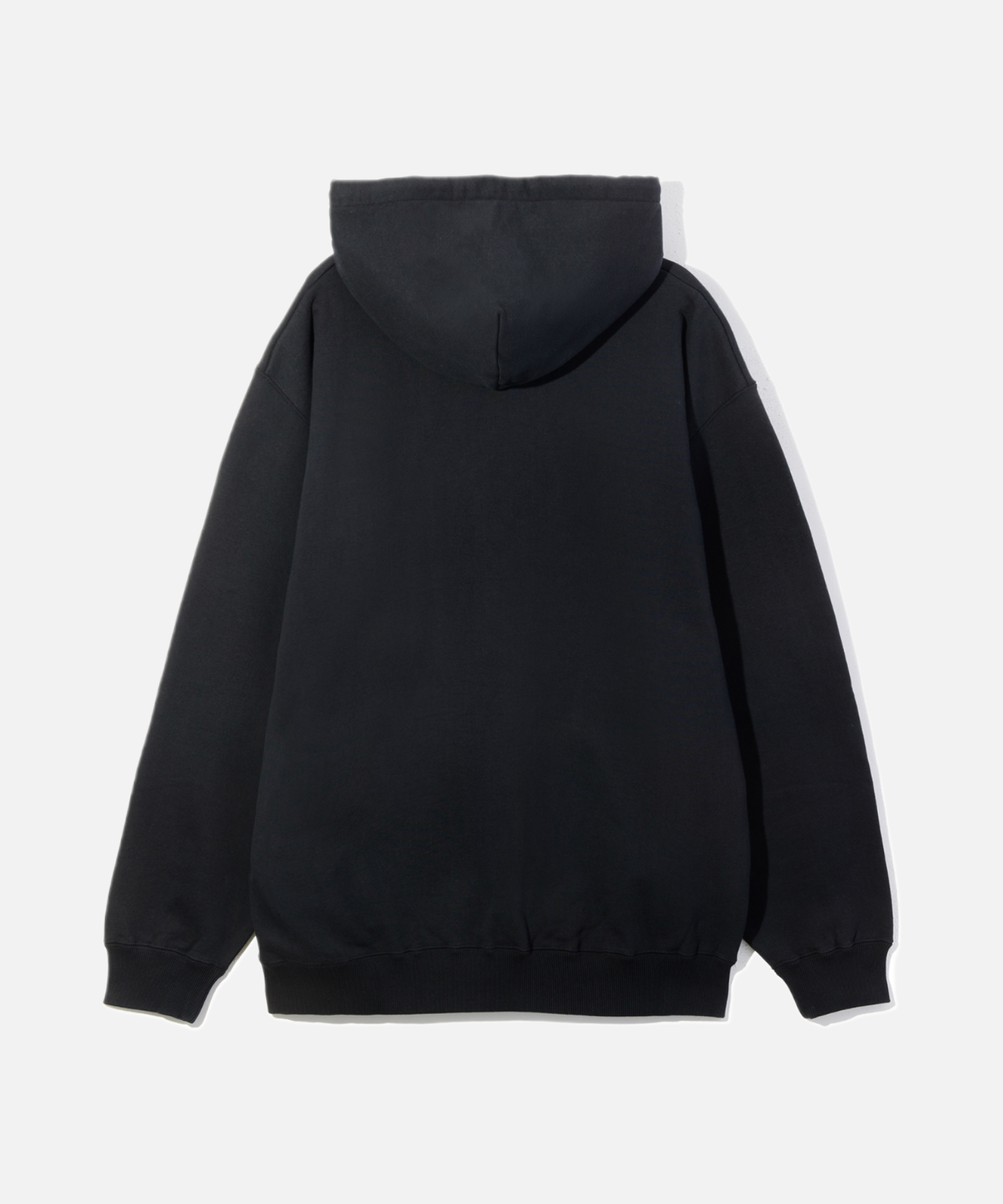 X-Large Chenille Logo felpa cappuccio nera cotone