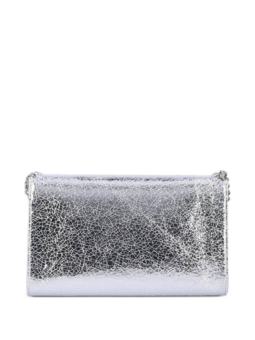 Stella McCartney 581238WP05878101 borsa silver metallizzata