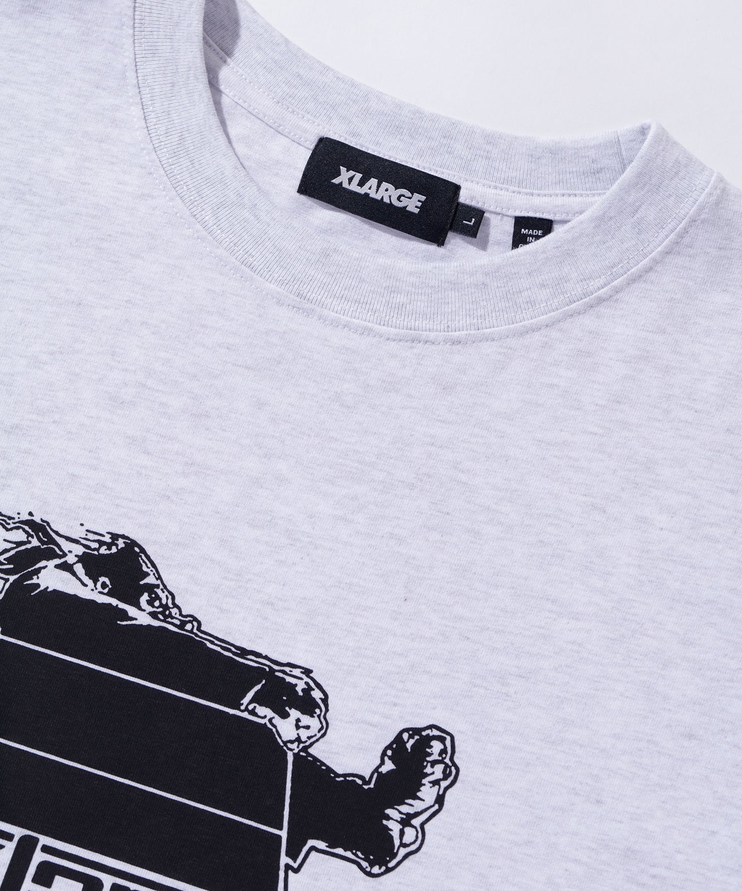 X-Large Wind Pressure T-shirt manica corta bianca cotone
