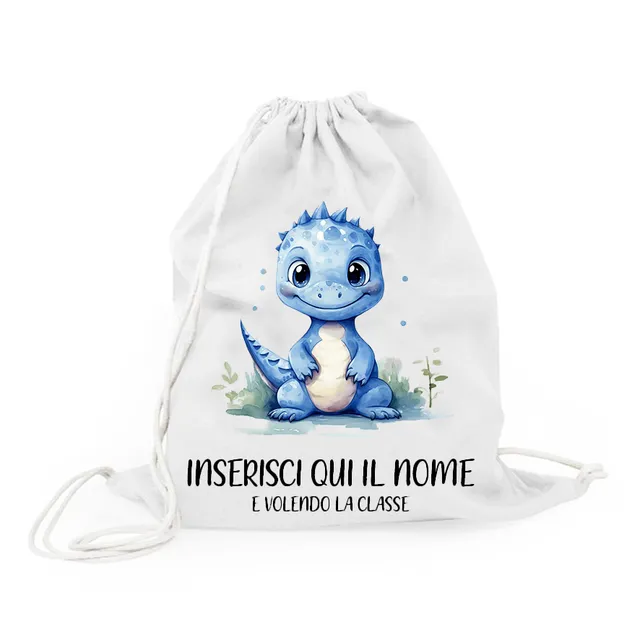 Mr. Gadgets Drago sacchetta porta cambio cotone 38x42 cm