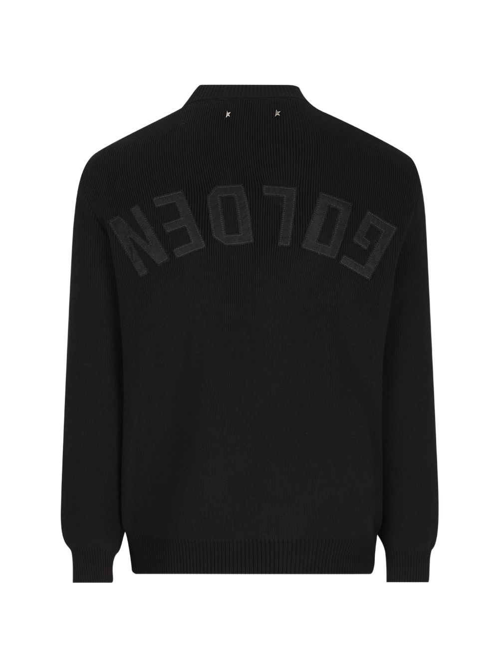 Golden Goose GMP00841 felpa nera uomo taglia vera