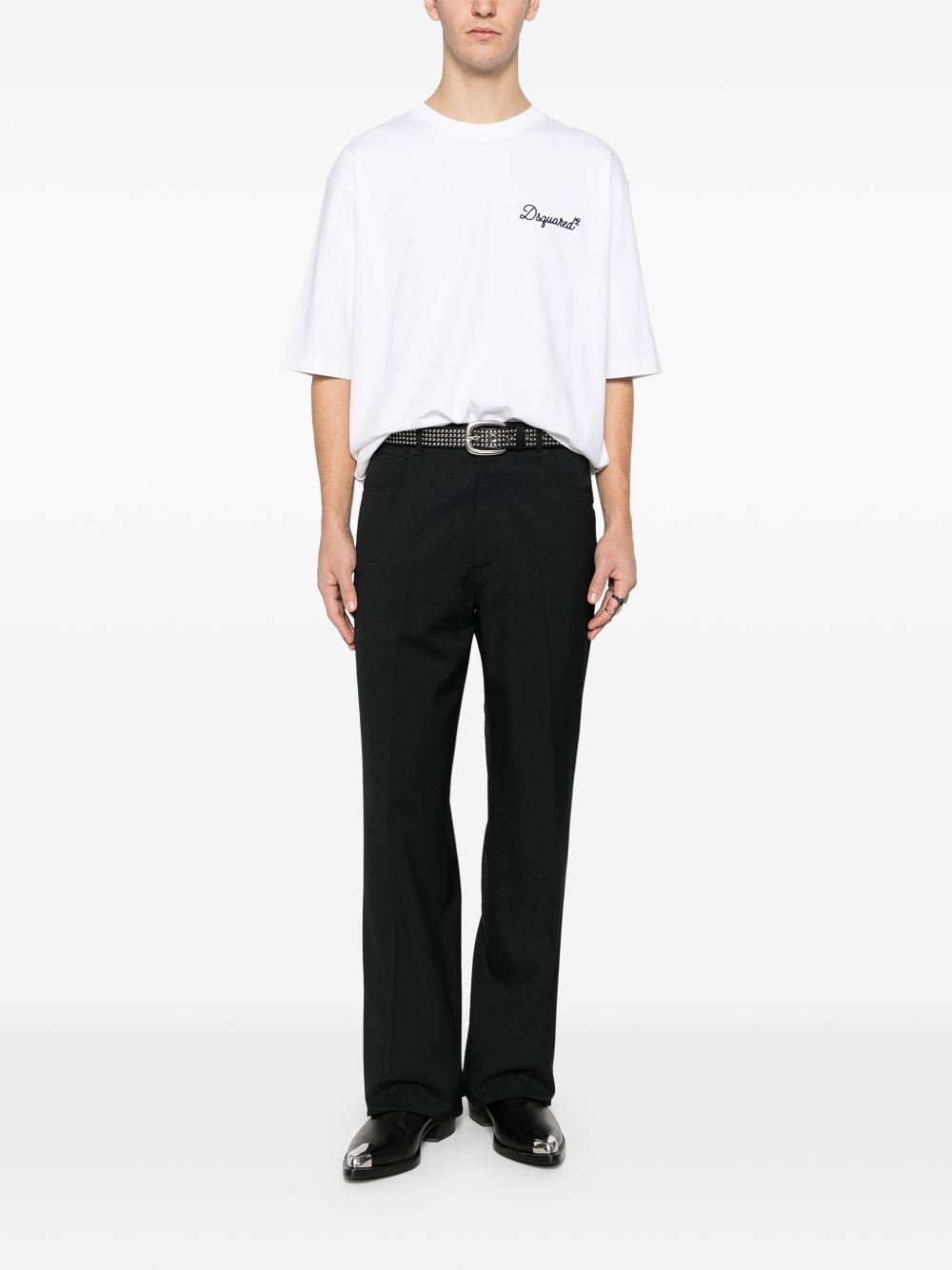 Dsquared2 S74GD1525D20106100 t-shirt bianca uomo