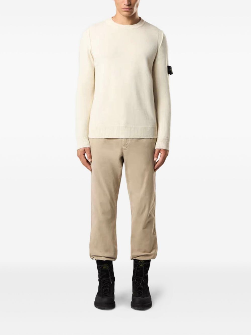 Stone Island L2S155100072 maglia uomo beige