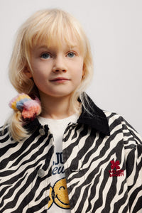 THE NEW SOCIETY Dakota Jacket giacca trapuntata zebra cotone