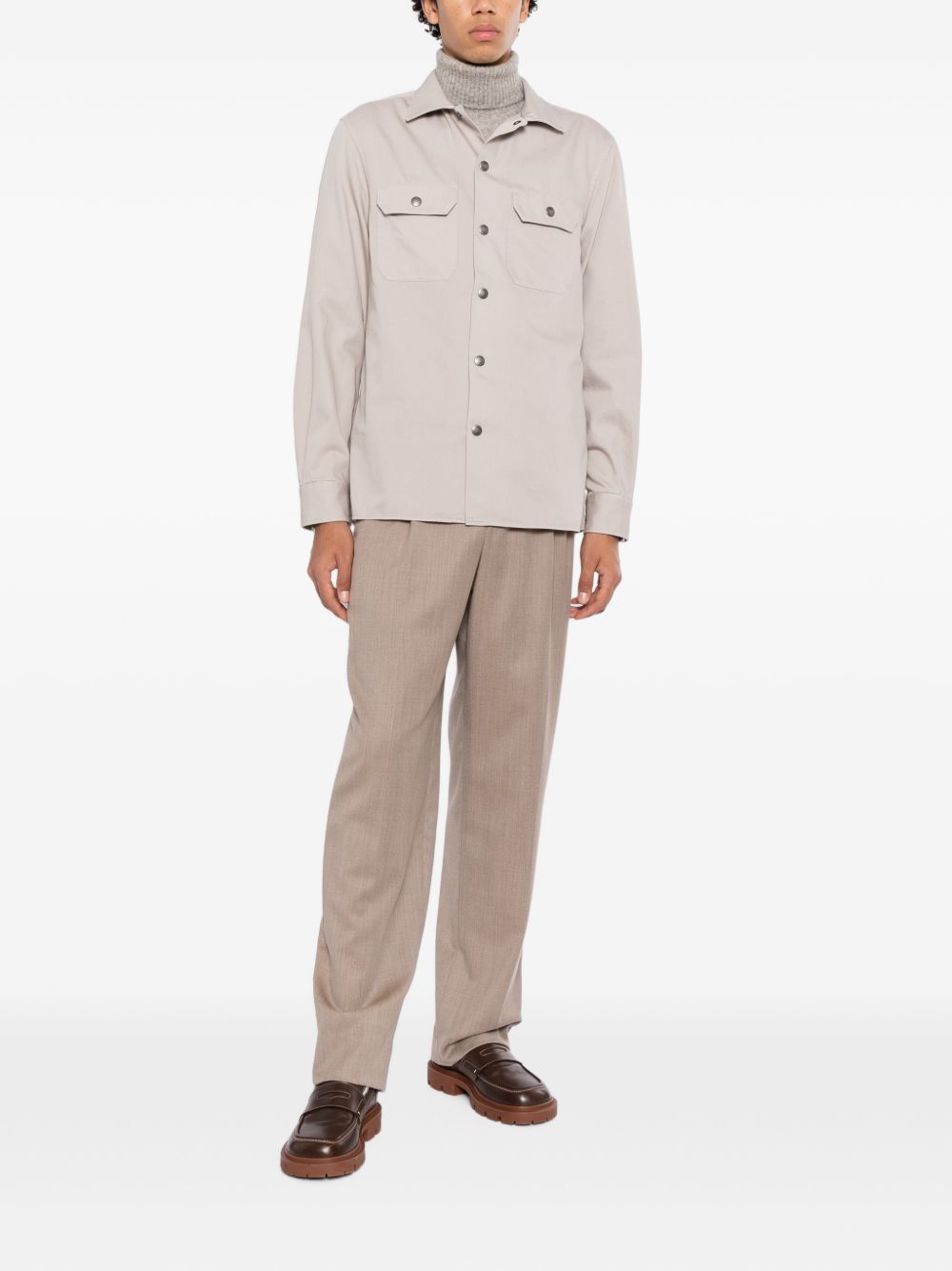 Brunello Cucinelli MG6530721 camicia marmo uomo