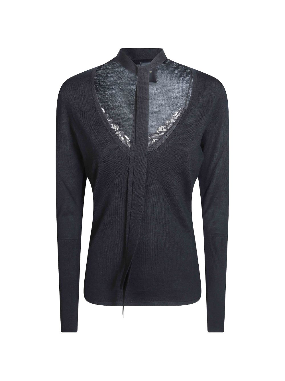 Pinko 107775 Maglia Nera Donna in Cotone
