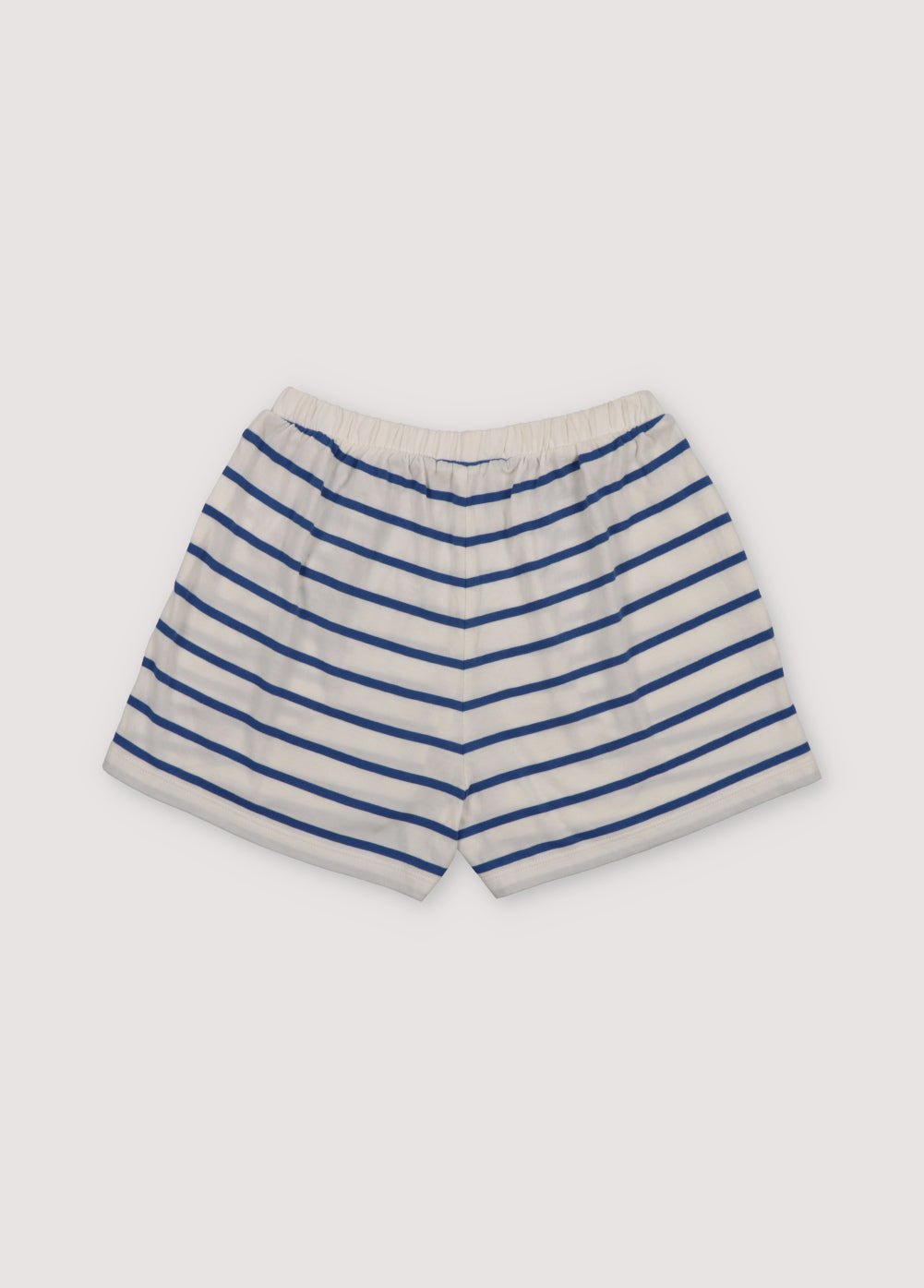 The New Society Komotini Cobalto shorts bambina righe cotone