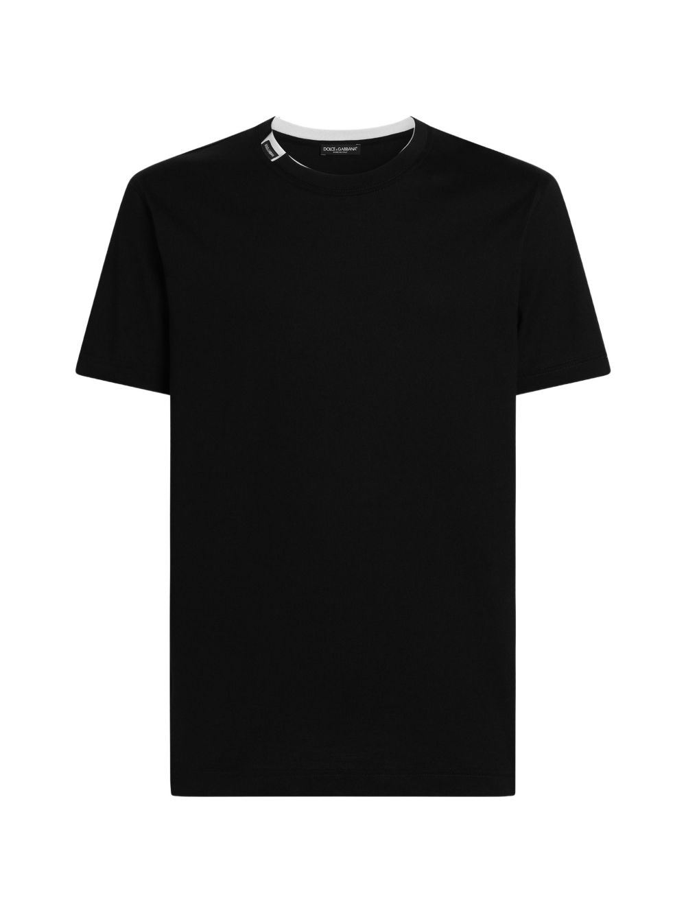 Dolce & Gabbana G8TW5T t-shirt uomo nera cotone