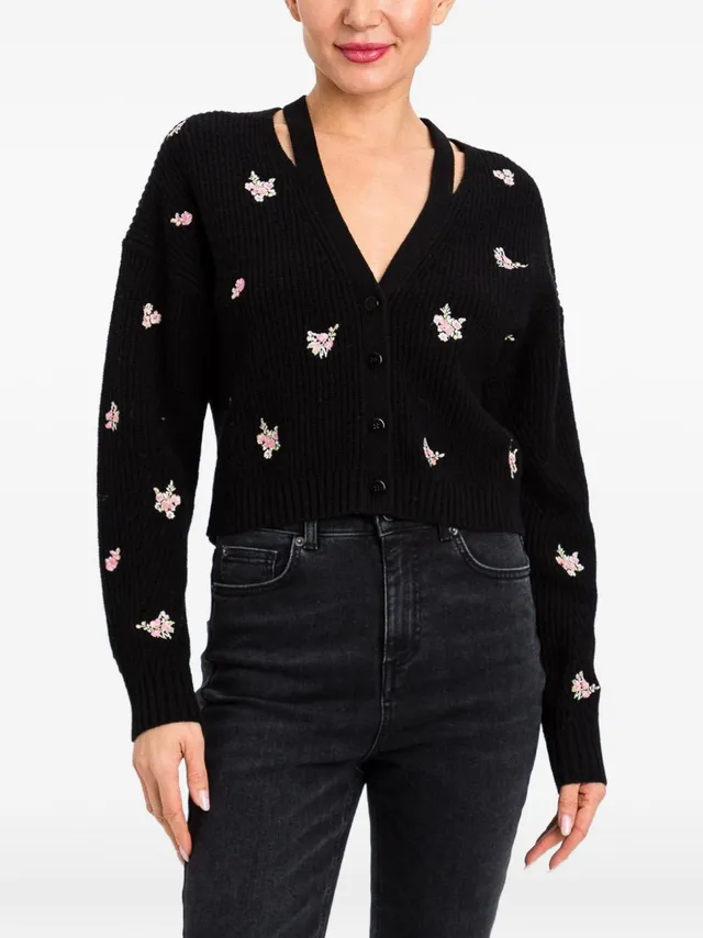 Twinset 262TP3412 cardigan donna nero classico