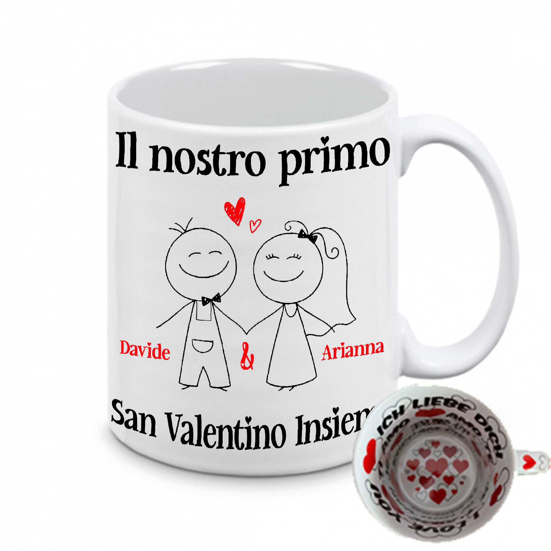 Mr. Gadgets Il Nostro San Valentino tazza innamorati