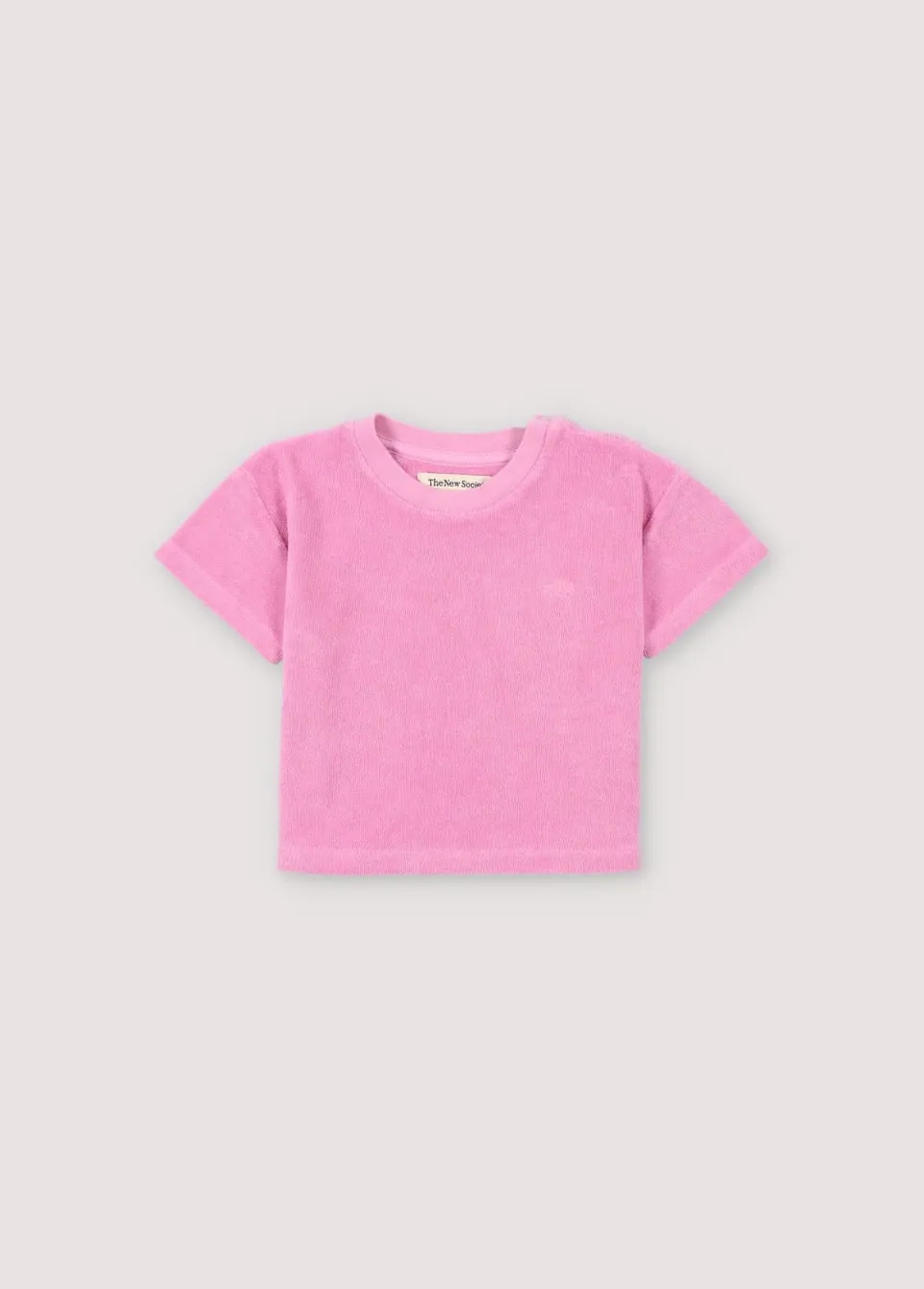 THE NEW SOCIETY Briseis maglietta neonato rosa cotone