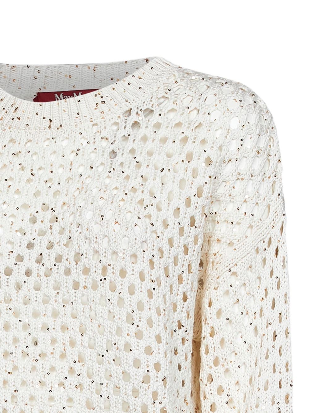 Max Mara Studio 2626366141600 maglia donna bianco naturale