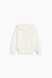 The New Society Row Sweatshirt felpa cotone bimbi