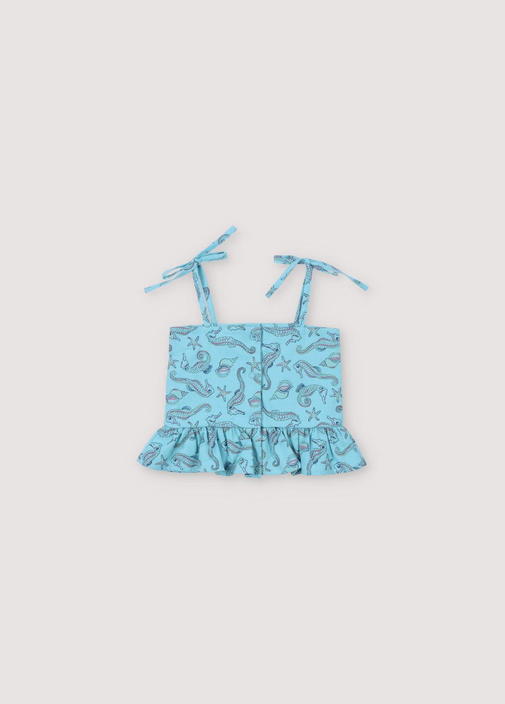 The New Society Io Baby Top top neonata 6 mesi cavallucci