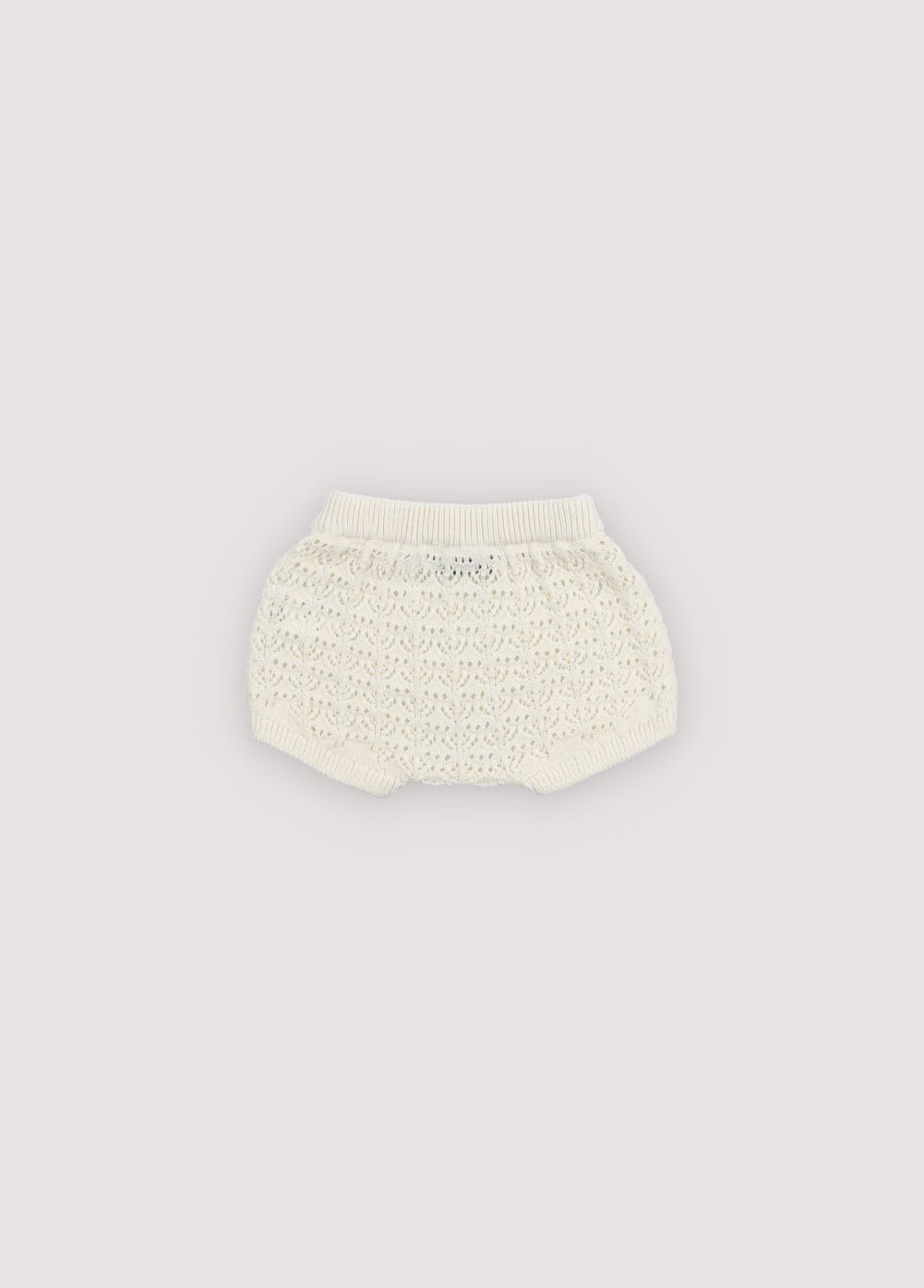 The New Society Rompi bloomer bebè ecru cotone