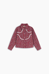 The New Society Bloom camicia donna floreale cotone