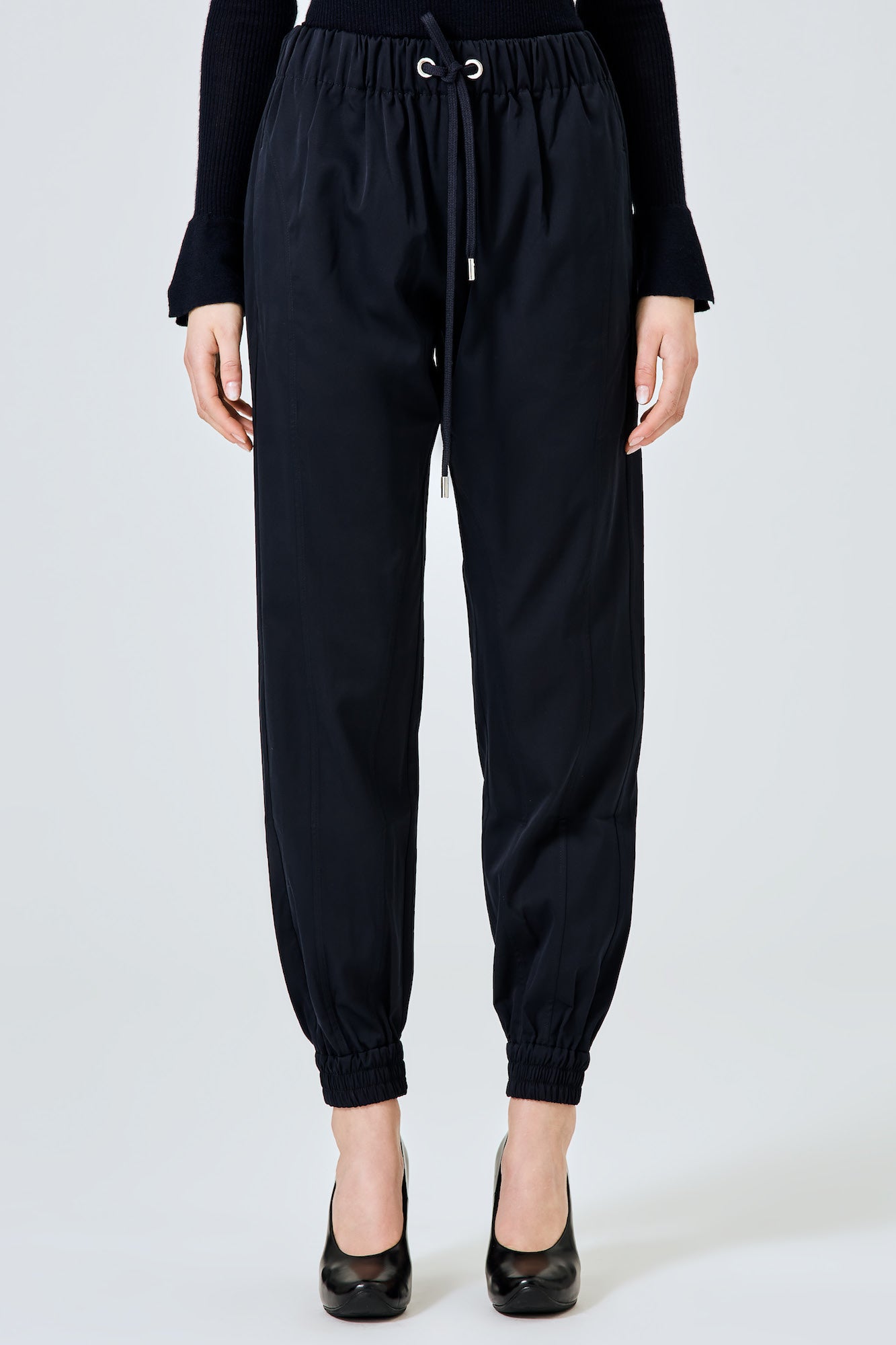 Sa Su Phi Valentina jogger cotone seta blu