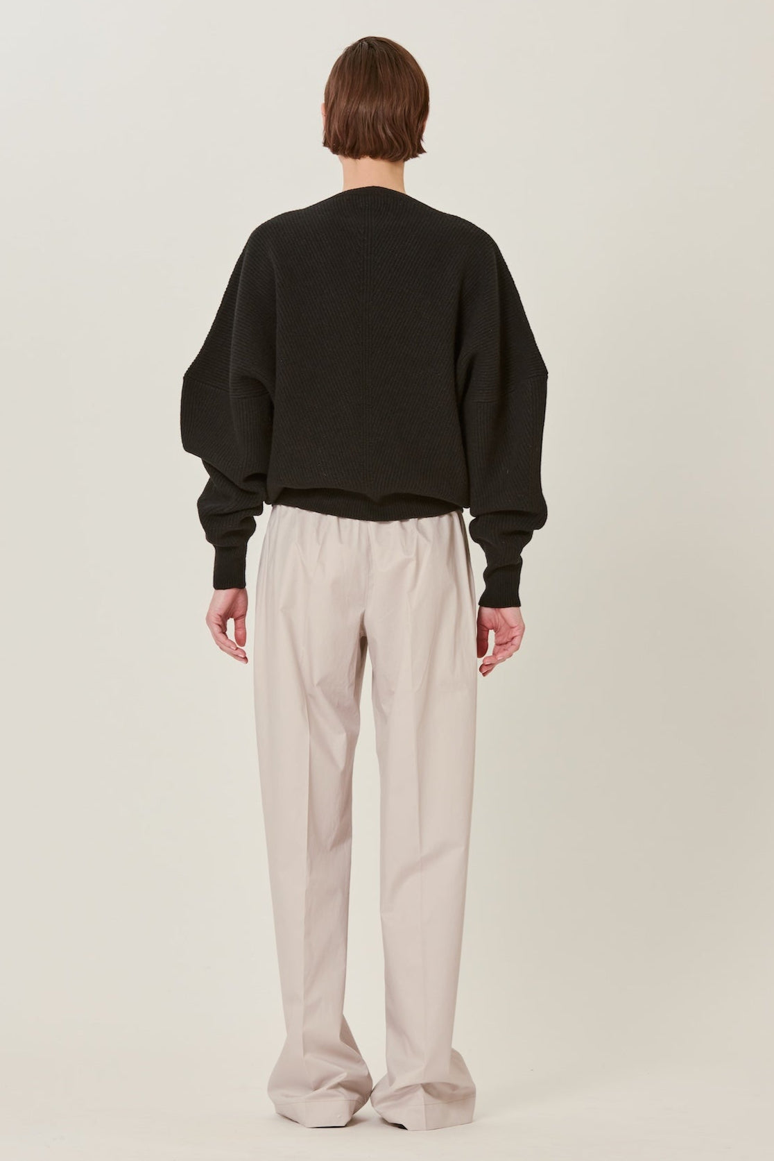 Sa Su Phi Petra pantaloni cotone ghiaccio gamba larga