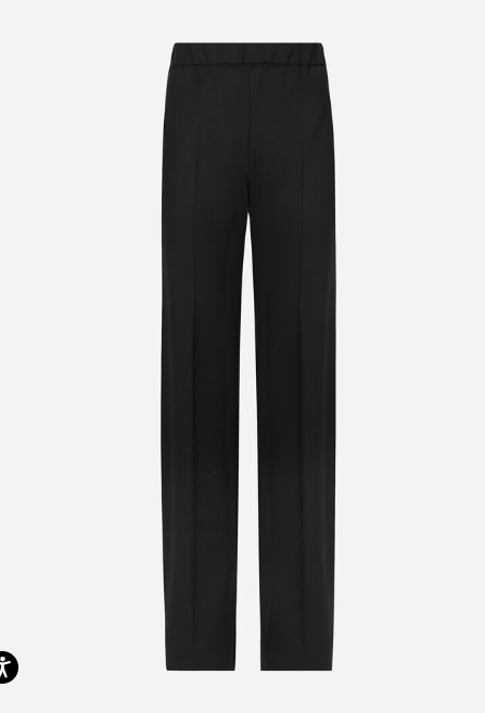 Dolce & Gabbana FTC31TFUBG3N0000 pantaloni neri donna