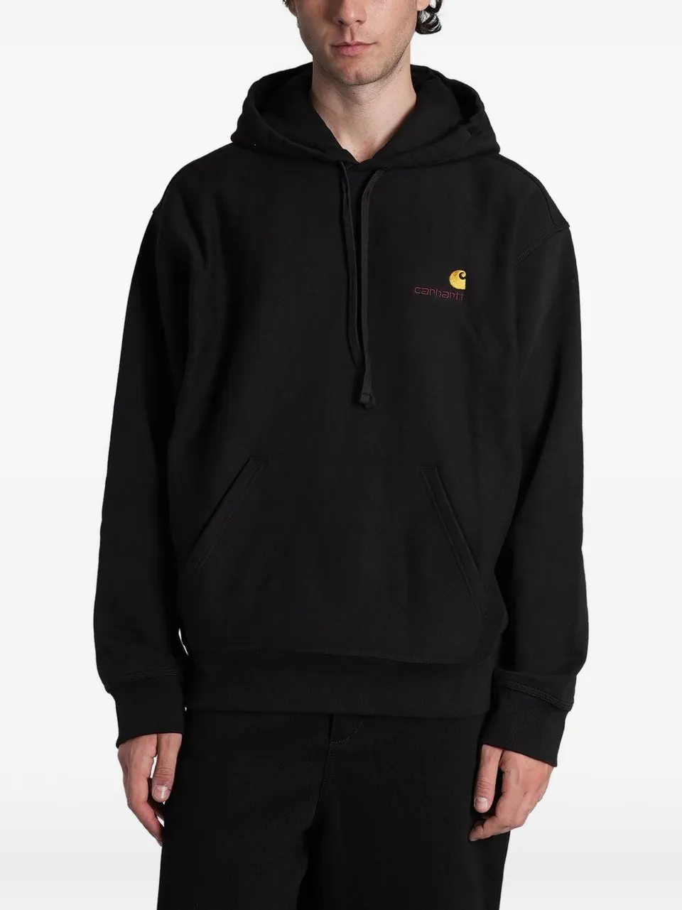 Carhartt WIP I028279 felpa nera uomo