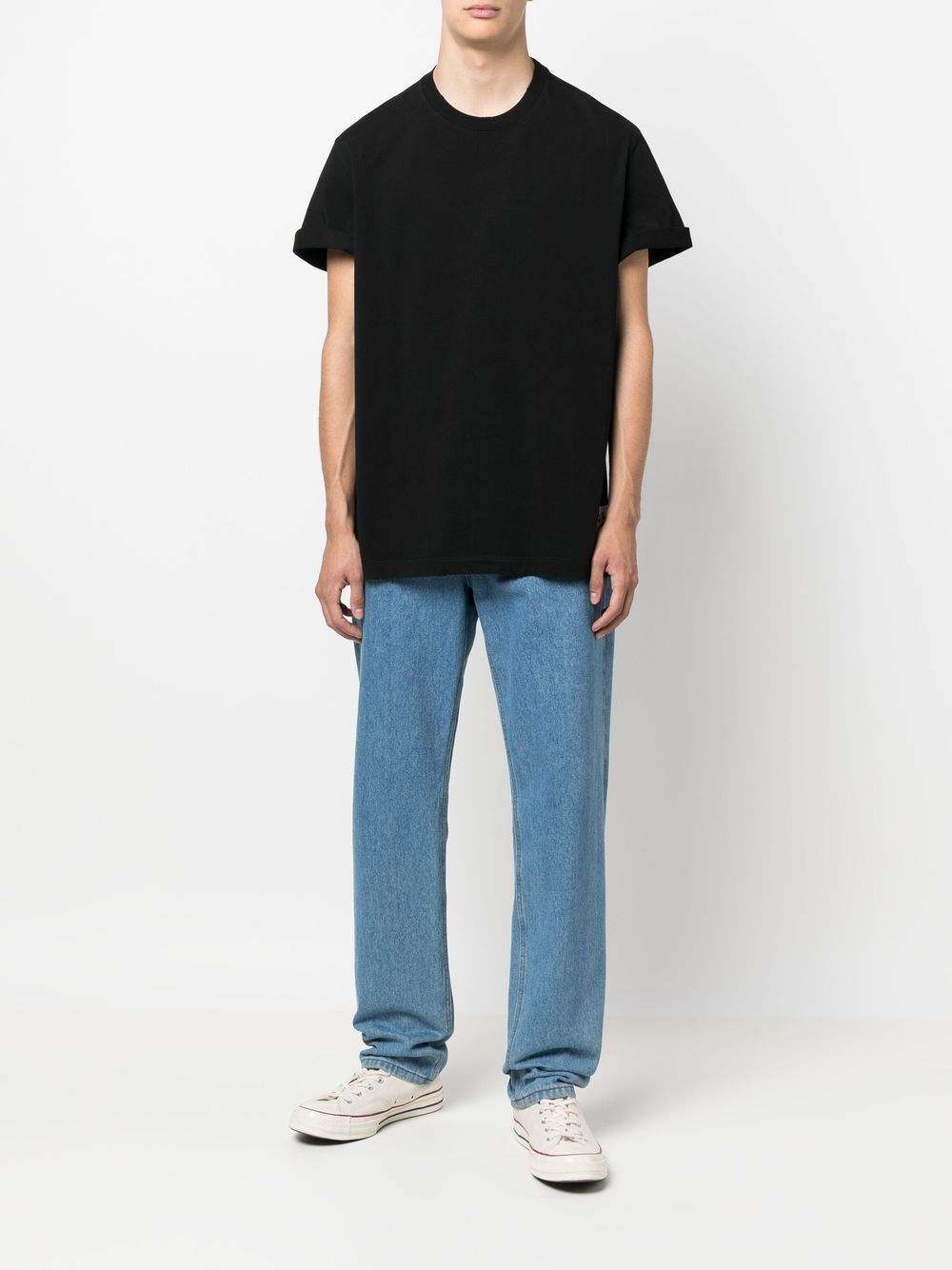 Golden Goose GMP01220 t-shirt nera uomo