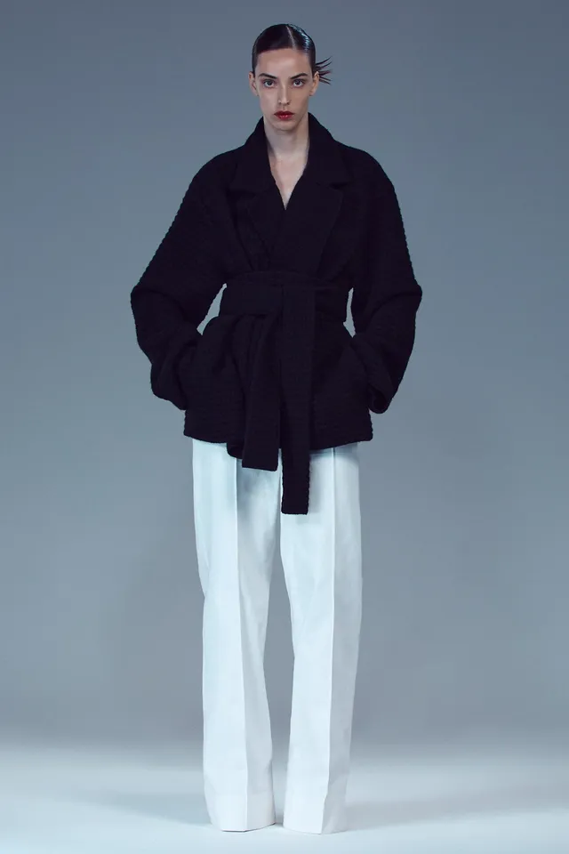 Sa Su Phi Caroline giacca cardigan cachemire nera