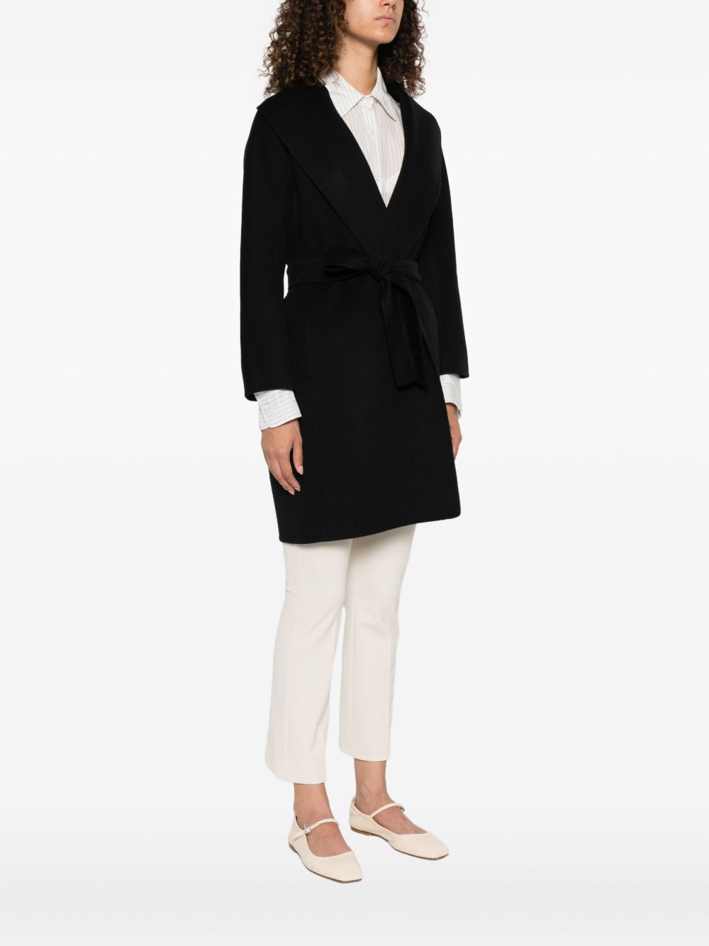 S Max Mara Messi 2529016061600 cappotto nero lana
