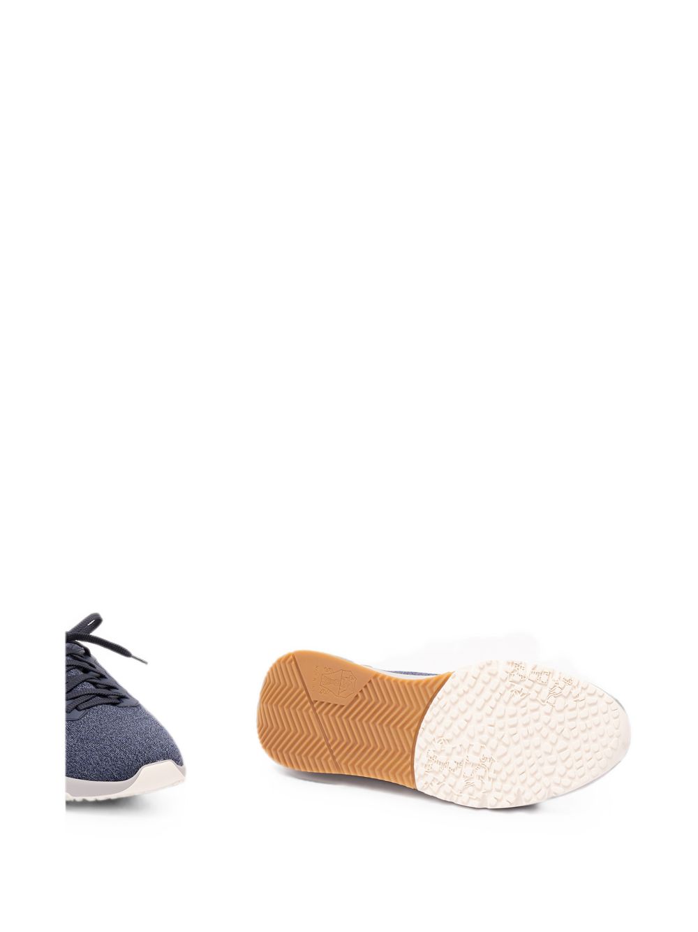 Brunello Cucinelli MZUWLBO253 mocassini blu uomo