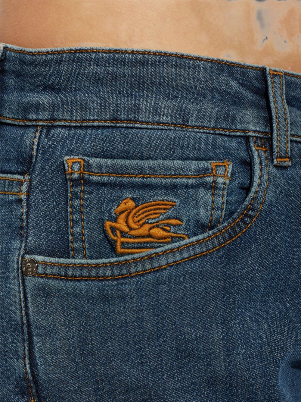 Etro MRNB0004 jeans uomo denim scuro