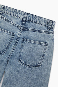 The New Society TNS Denim Curved Trouser jeans donna curvi blu