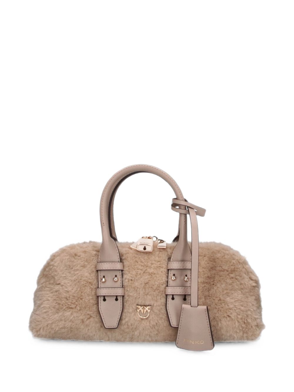 Pinko 105334 A3O9C97Y borsa a mano grigio tortora