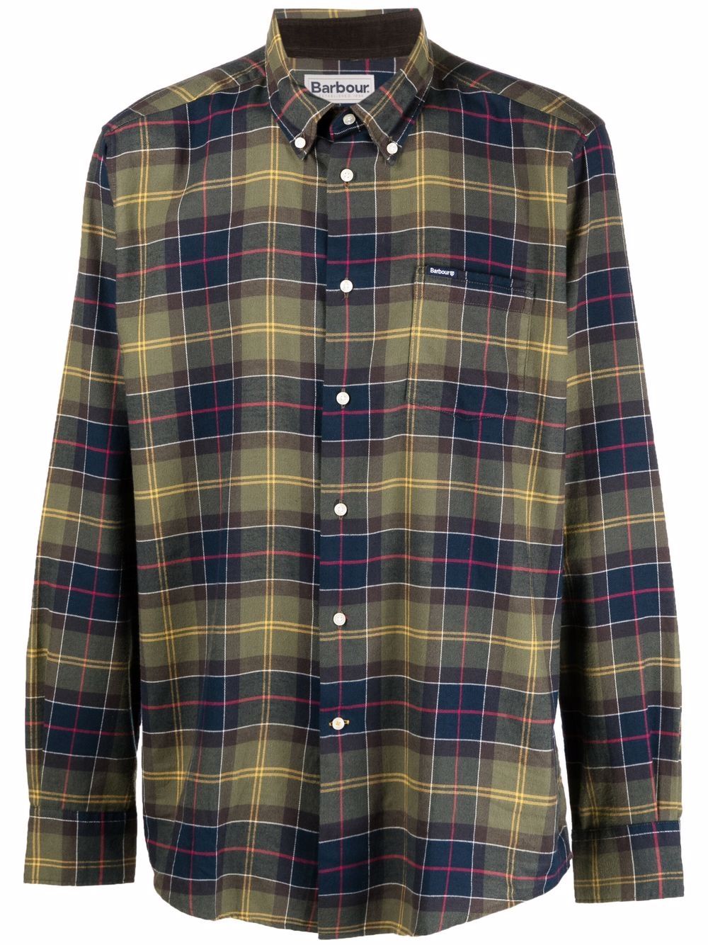 Barbour MSH4991 MSHTN52 camicia verde uomo