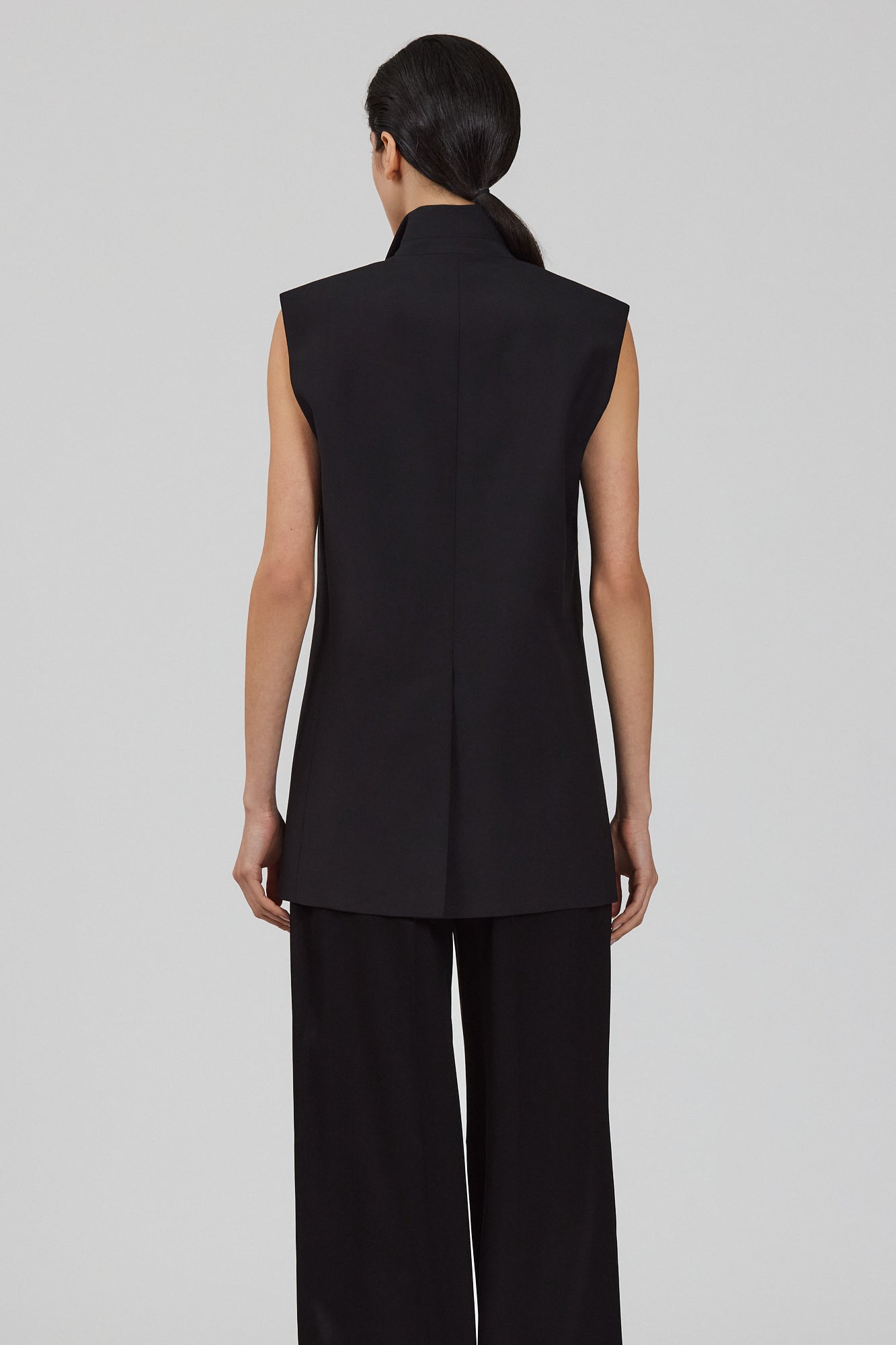 Sa Su Phi Lauren gilet taglia 36 nero lana