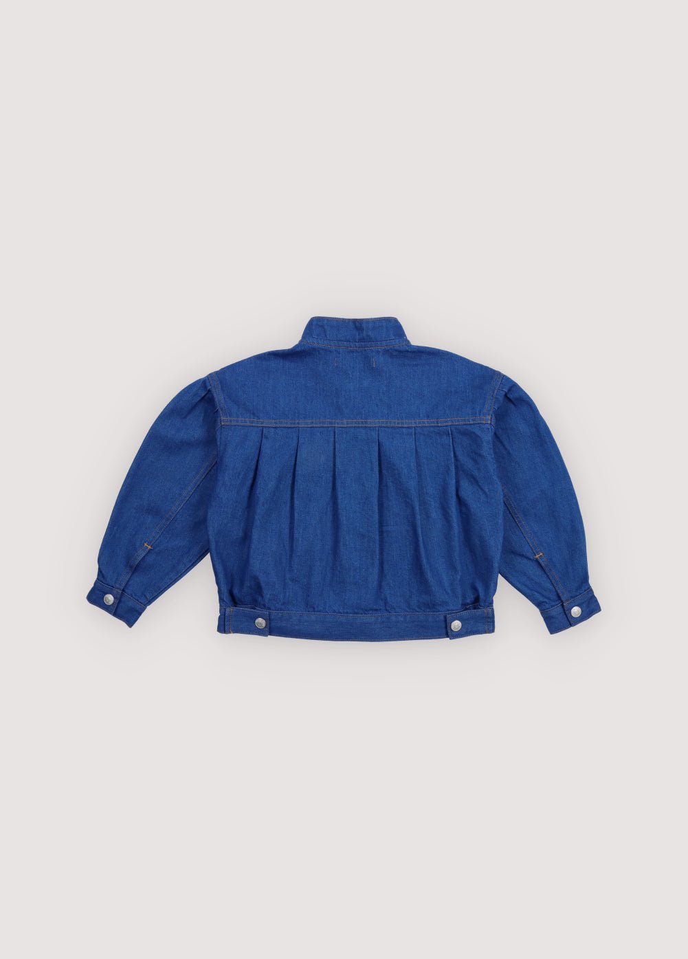 The New Society Tulip giacca denim Blue Denim cotone