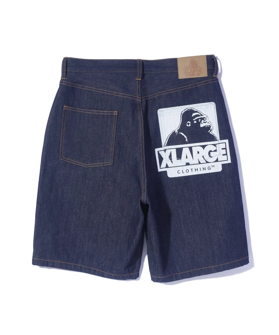 X-Large OG Denim pantaloncini corti indaco cotone