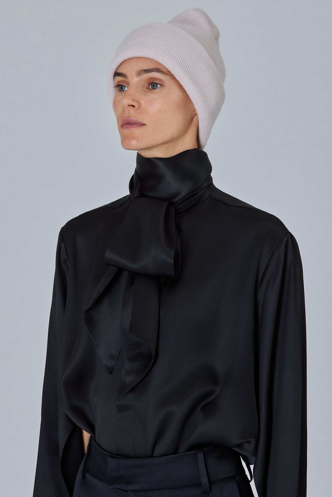 Sa Su Phi Beanie berretto cashmere taglia unica caldo leggero